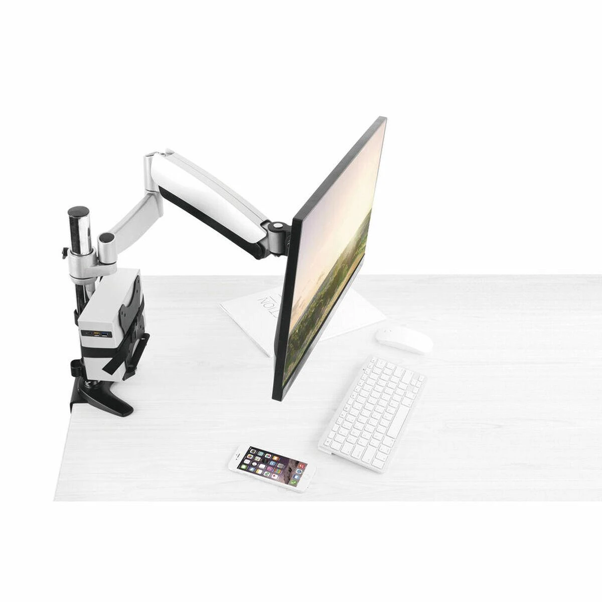 Neomounts Newstar NM-TC100 Ant monitoriaus stovo montuojamas CPU procesoriaus laikiklis Juoda