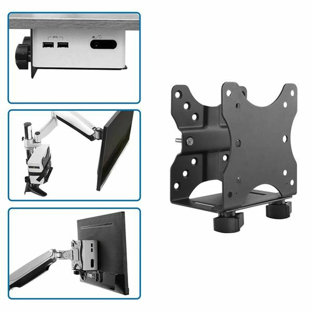 Kompiuterio turėtojas StarTech mini kompiuterio monitoriaus laikiklis (ACCSMNT)