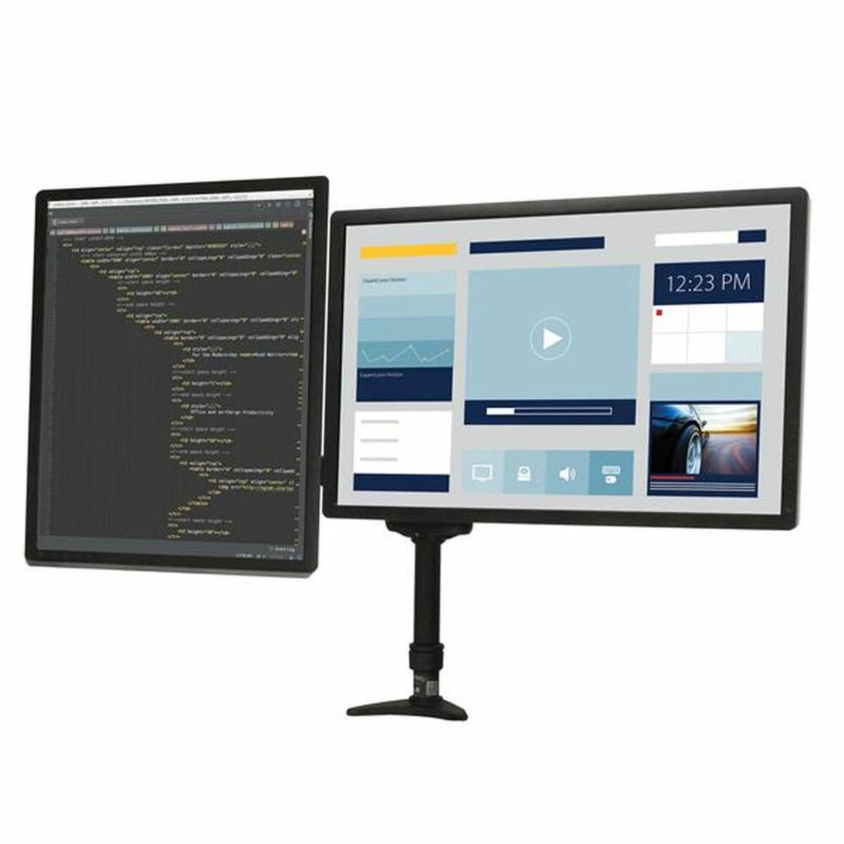 StarTech Darbastalio laikiklis 2 monitoriai 12 "- 24" (ARMDUAL)
