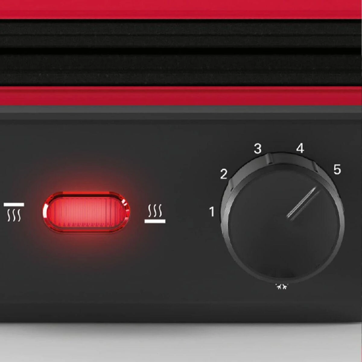 Elektrinis grilius Bosch TCG4104, 2000W, Raudonos spalvos