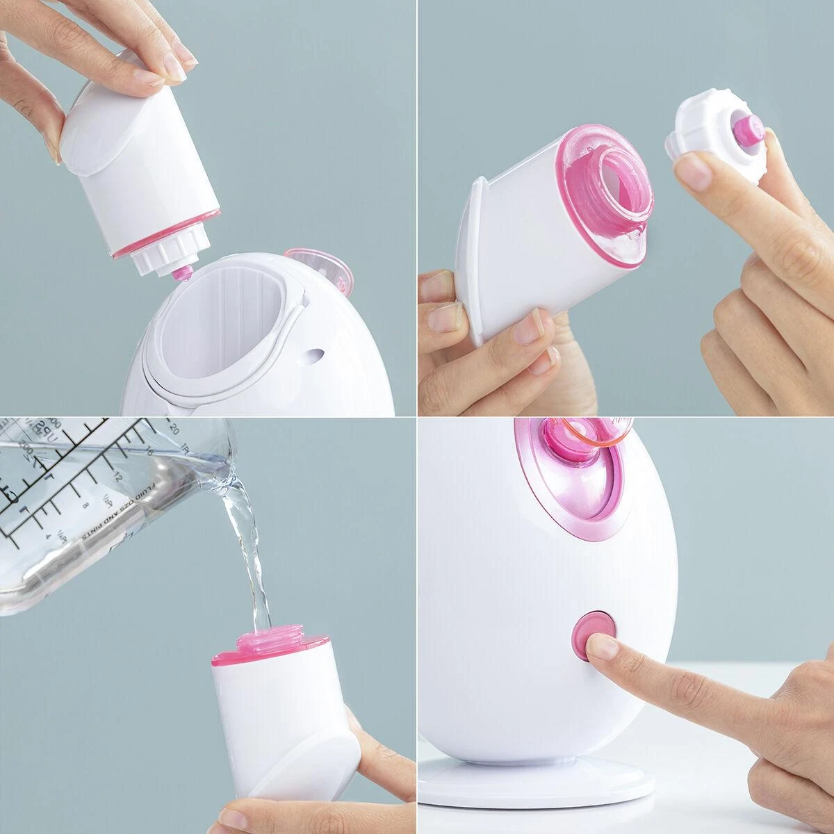 InnovaGoods Moispa elektrinė veido pirtis InnovaGoods
