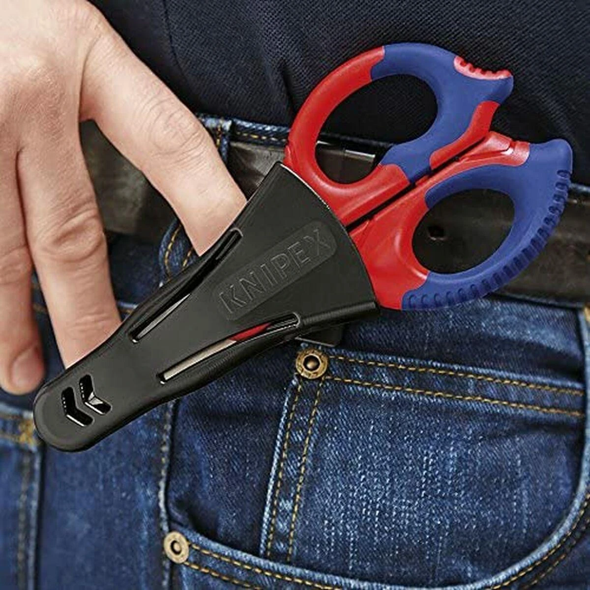 Elektrotechniko žirklės KNIPEX 9505155SB