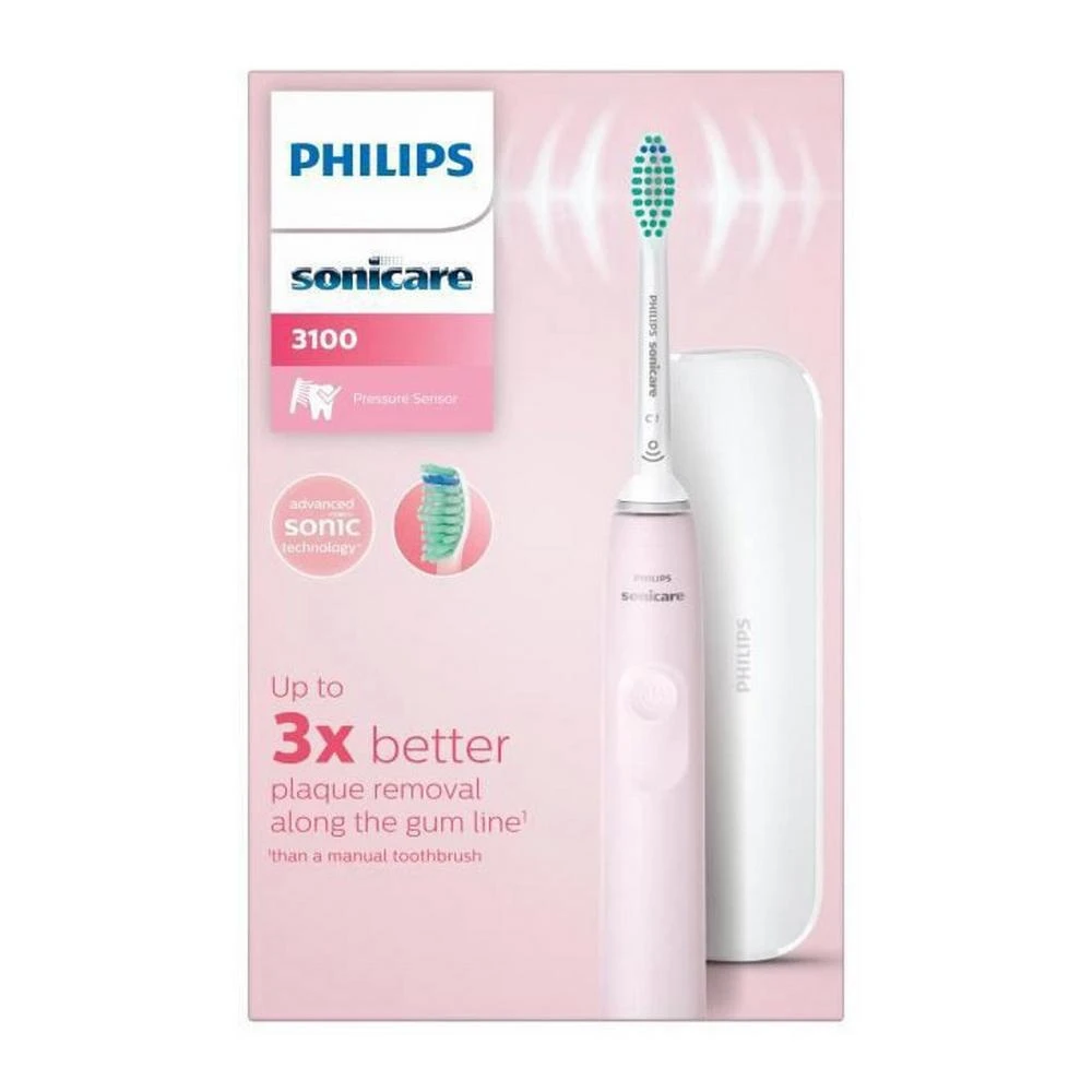 Elektrinis dantų šepetėlis Philips HX3673/13 3100 serija, Baltos spalvos