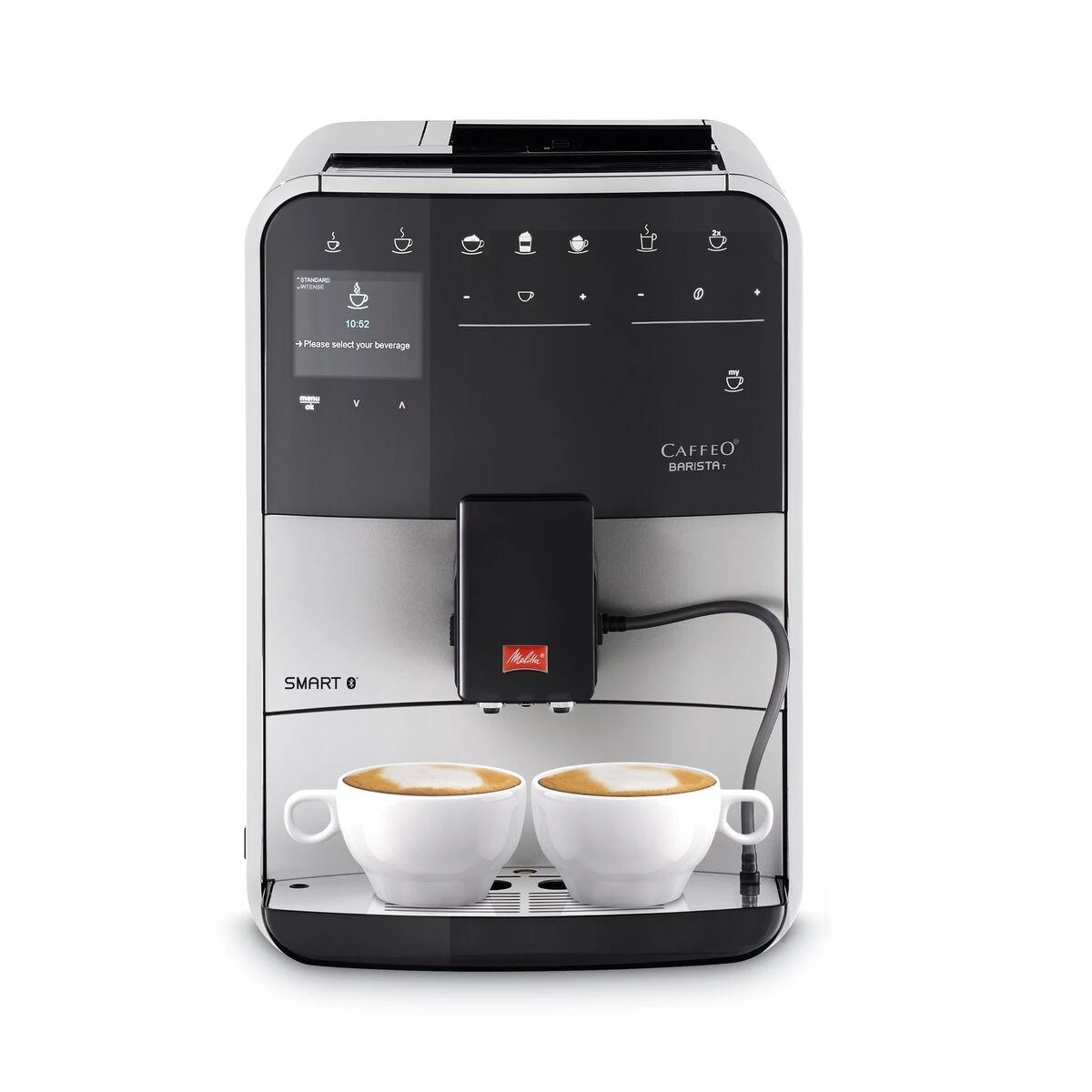 Melitta Barista T Smart F83/1-101 kavos aparatas nuo pupelių iki puodelio