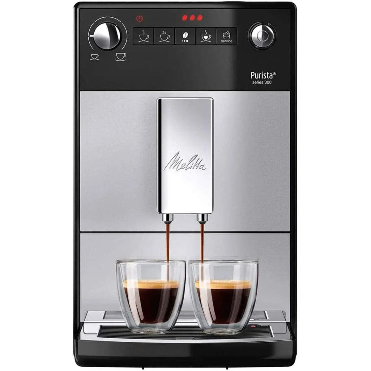 Kavos aparatas Melitta F230-101, Sidabro spalvos