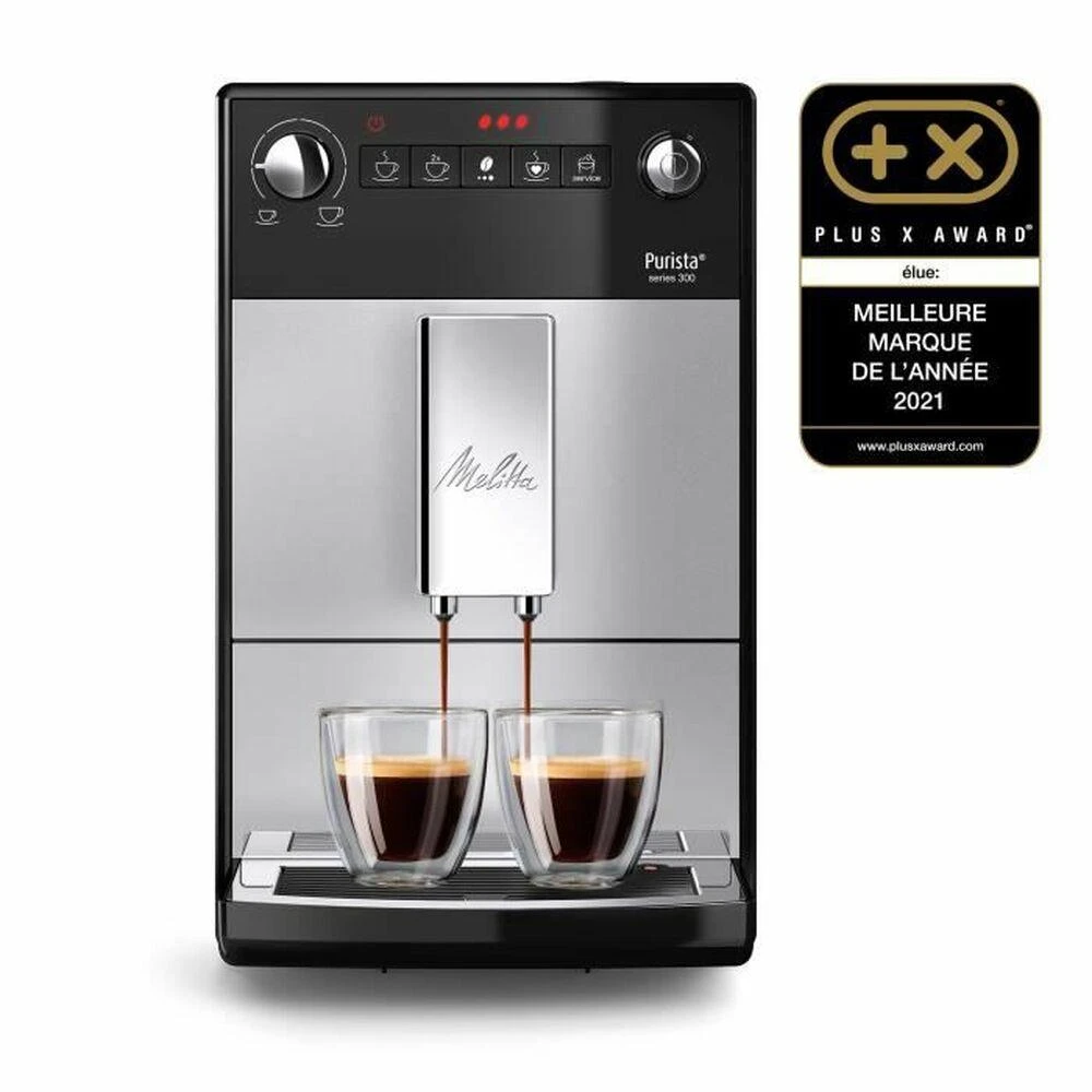Kavos aparatas Melitta F230-101, Sidabro spalvos