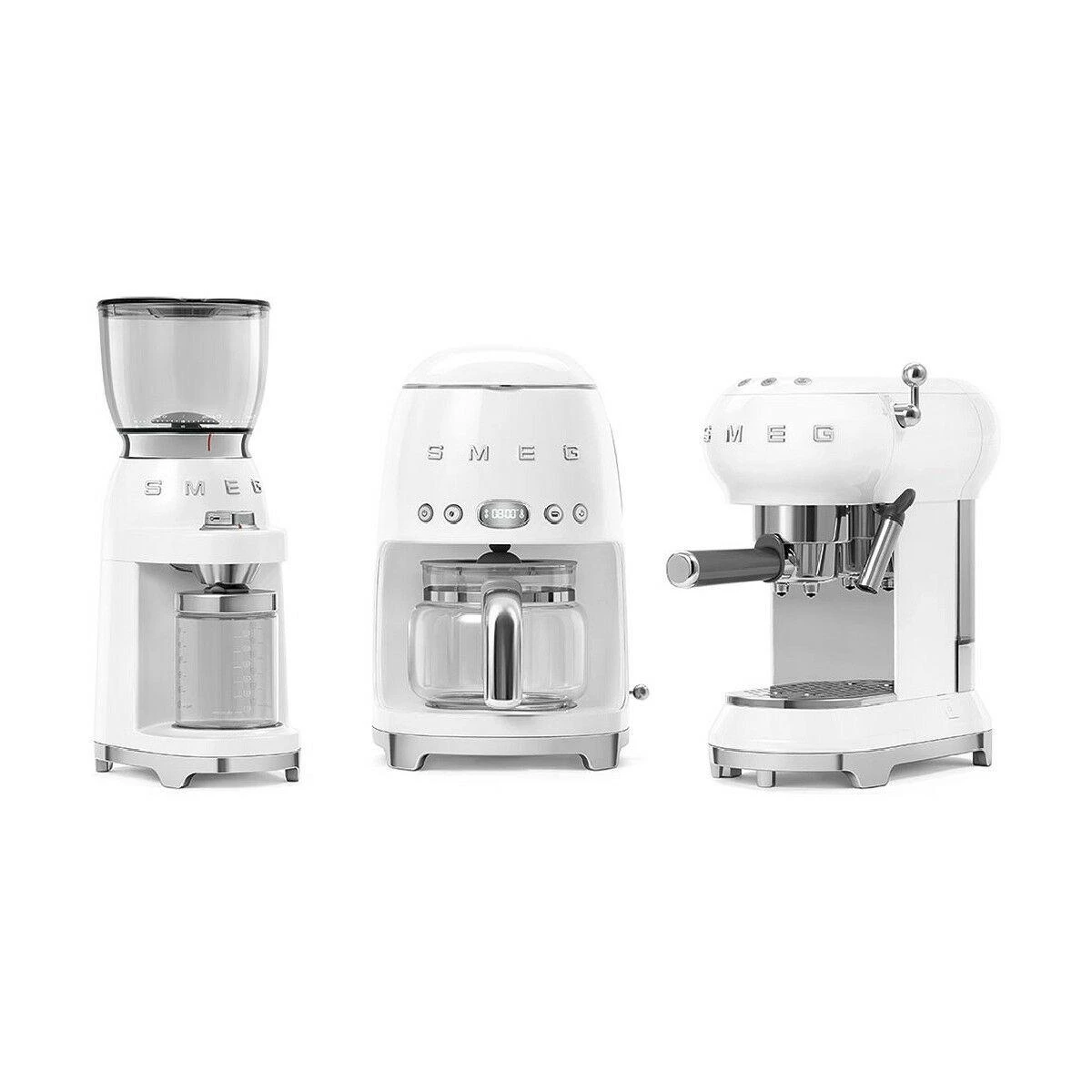 Kavamalė Smeg CGF01WHEU balta