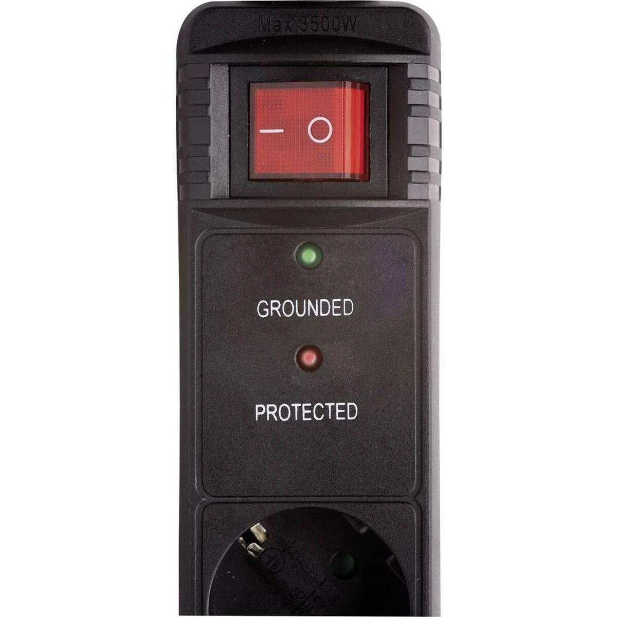 Gembird EnerGenie | Surge Protector SPG5-C-15/ 4.5 m/ 5 Sockets/ Juodas