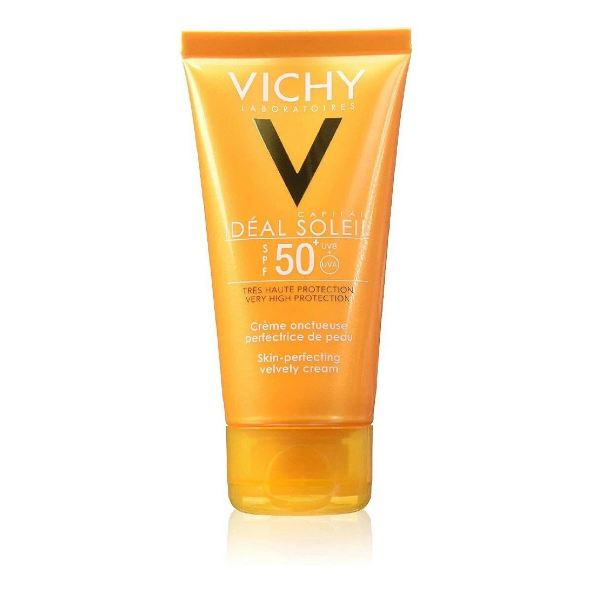 Vichy Idéal Soleil Velvety Dace Kreminis Spf50 veido kremas nuo saulės 50ml