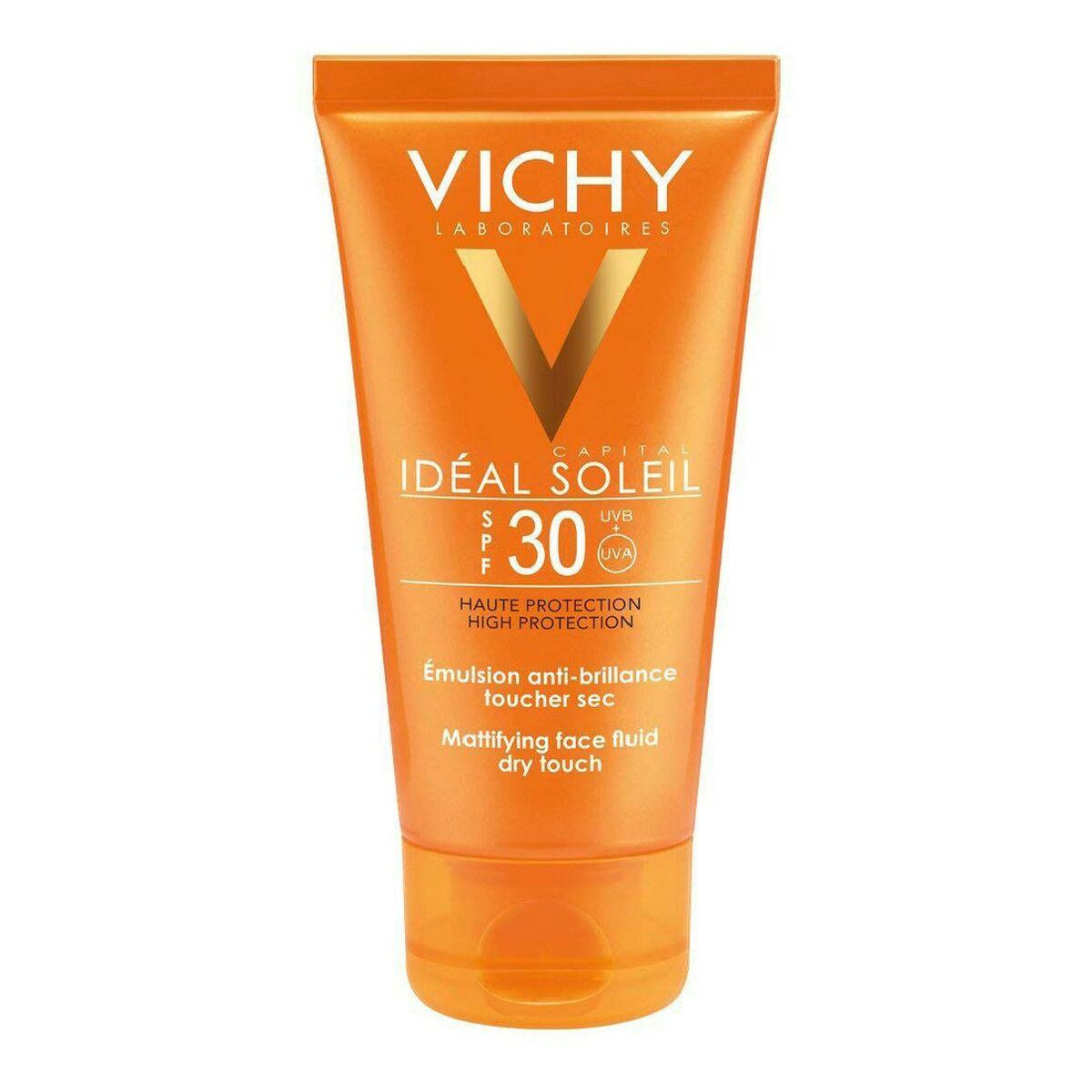 Vichy Ideal Soleil Mattifying Face Fluid Dry Touch Spf30 apsauginis kremas nuo saulės veidui 50ml