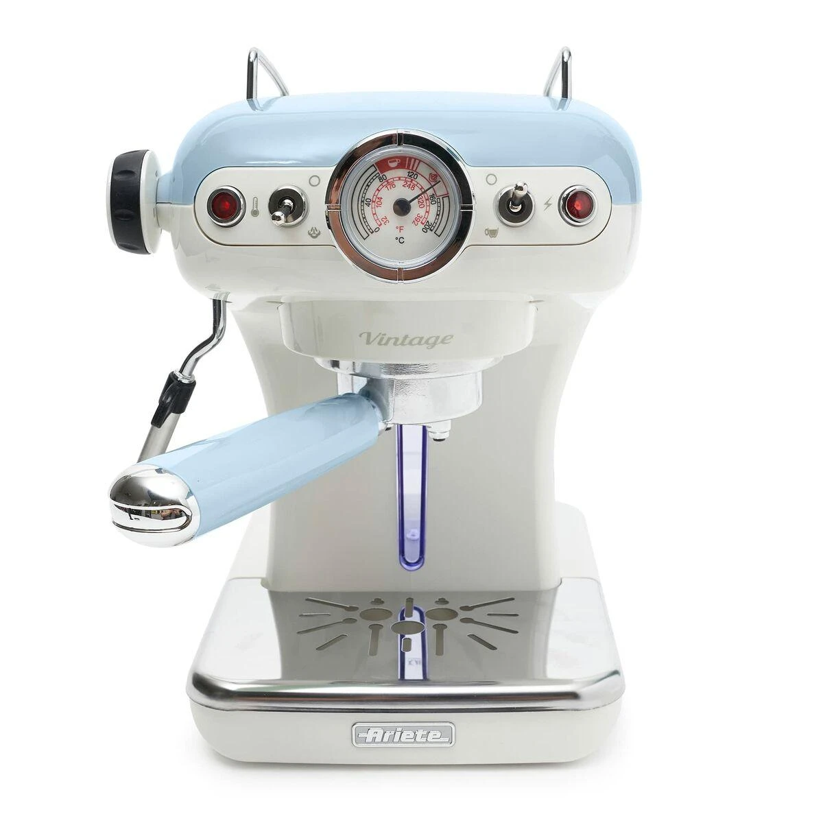 1389 Ariete Espresso Vintage Mėlyna kavos aparatas