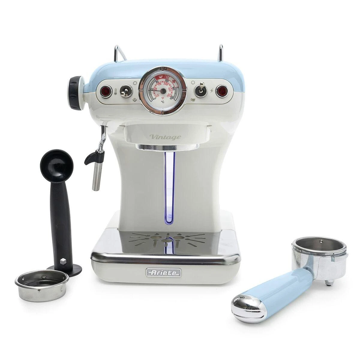 1389 Ariete Espresso Vintage Mėlyna kavos aparatas