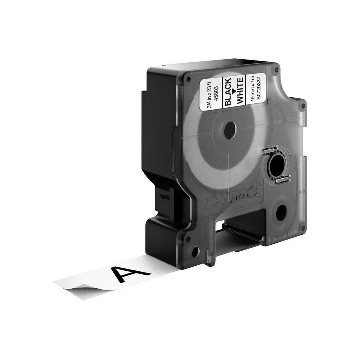 Juostelė DYMO D1 19mm x 7m, juoda ant balto / S0720830 45803