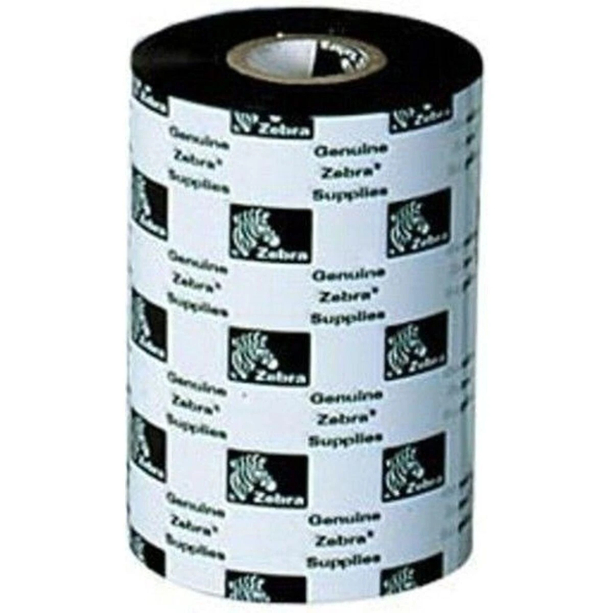 „Zebra Resin“ juostelė, 64 mm x 74 m (2,52 colio x 242 pėdos), 5095; Didelio našumo, 12 mm (0,5 colio) šerdis, 12 vnt. / dėžutė
