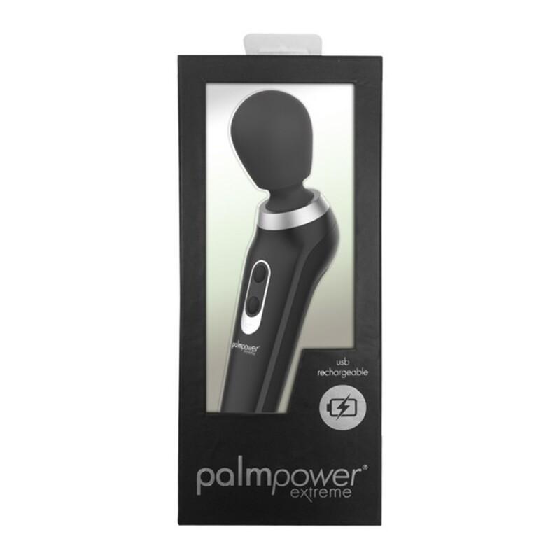Palm Power PalmPower - Extreme Wand Massager Juodas