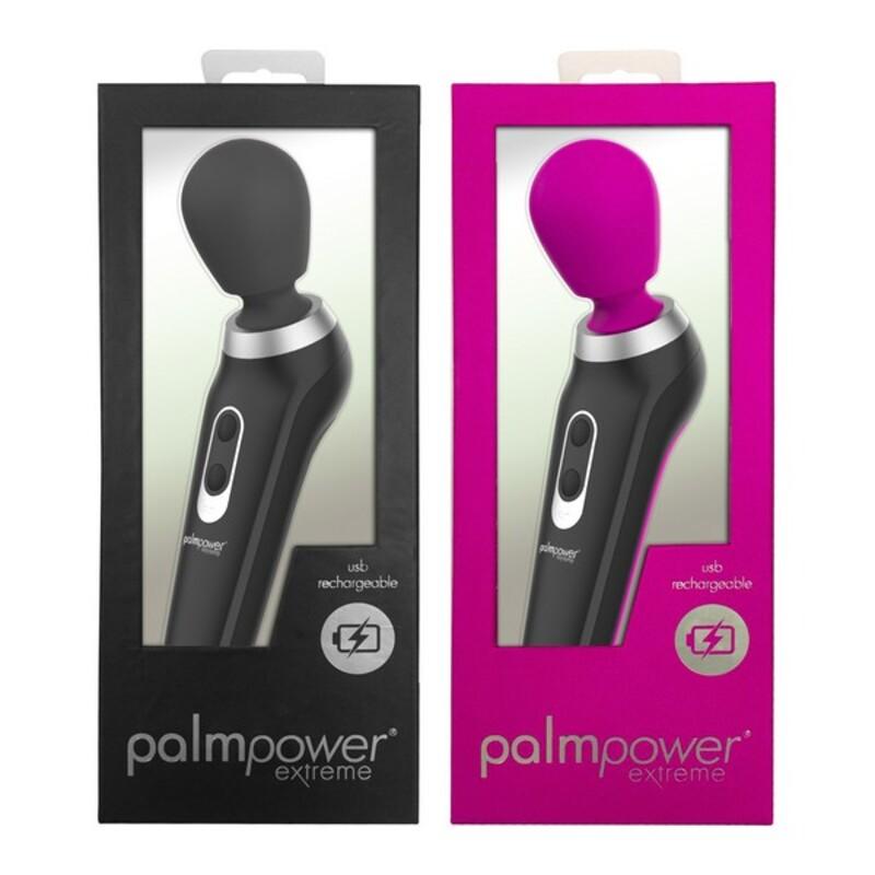 Palm Power PalmPower - Extreme Wand Massager Juodas
