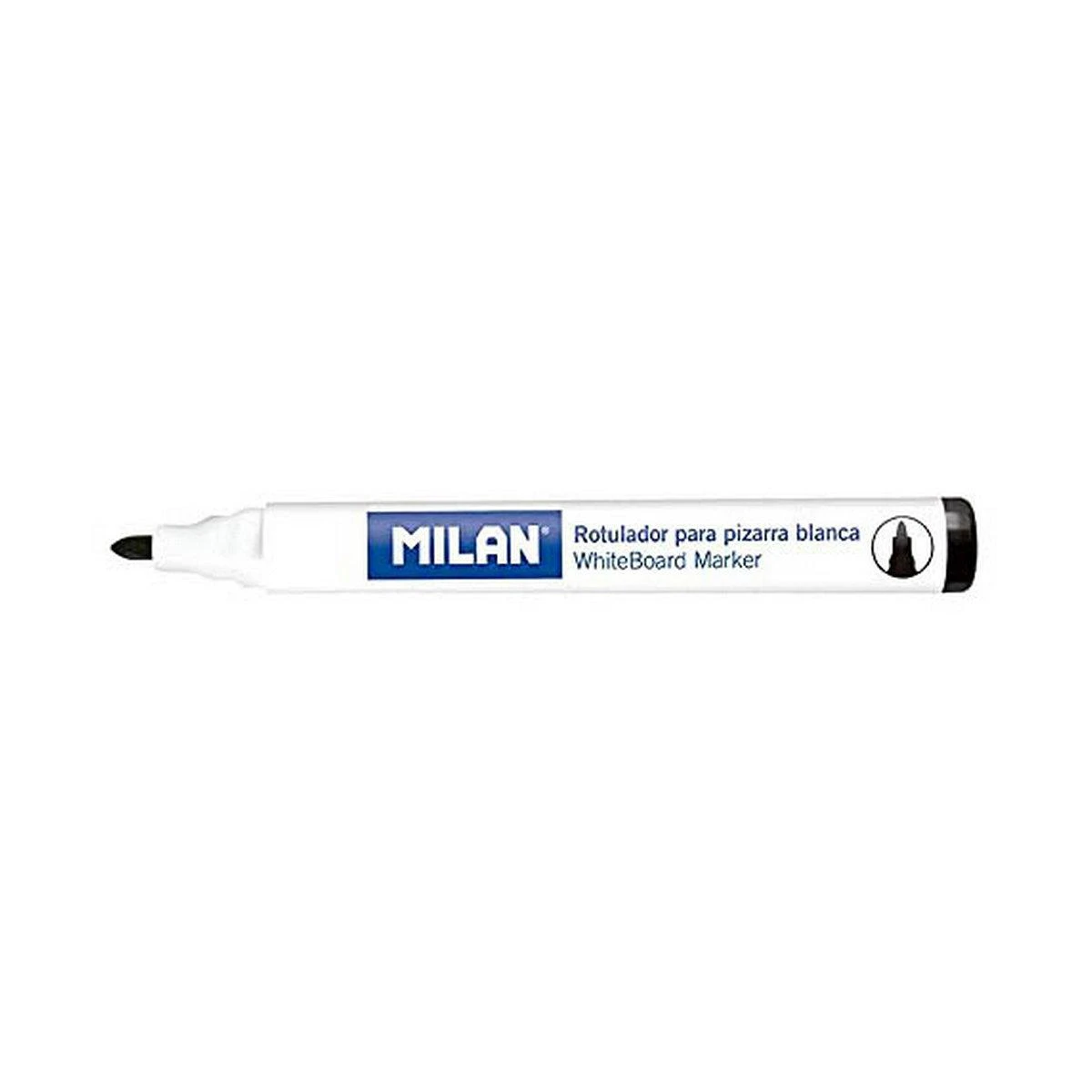Milan Marker do tablic apvalus juoda (266289)