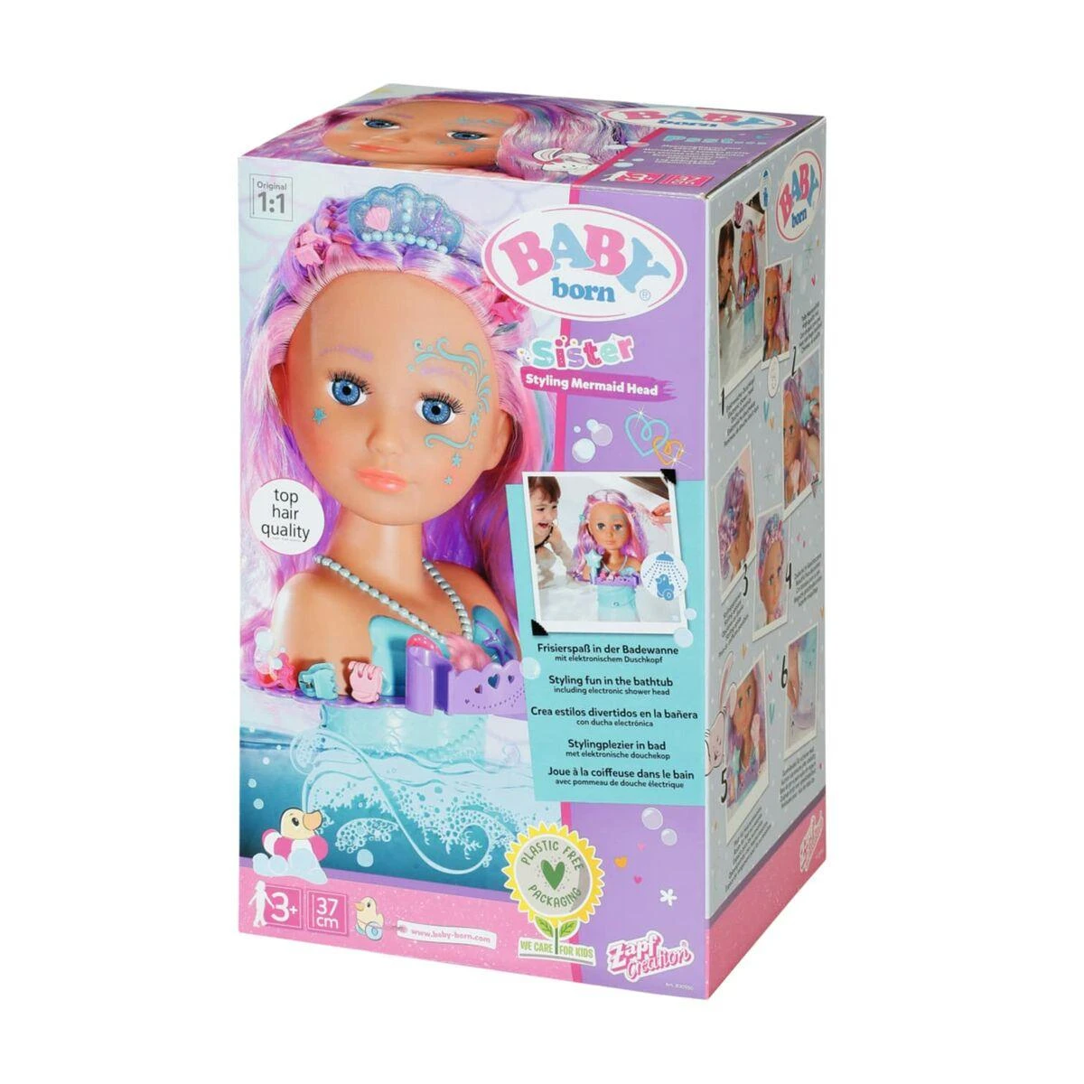 BABY BORN Lėlė-modelis „Undinėlė“