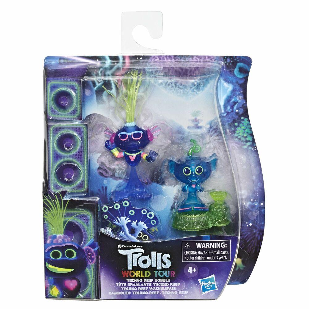 Moose Hasbro Trolls World Tour figūrėlės Techno Reef 2 vnt.