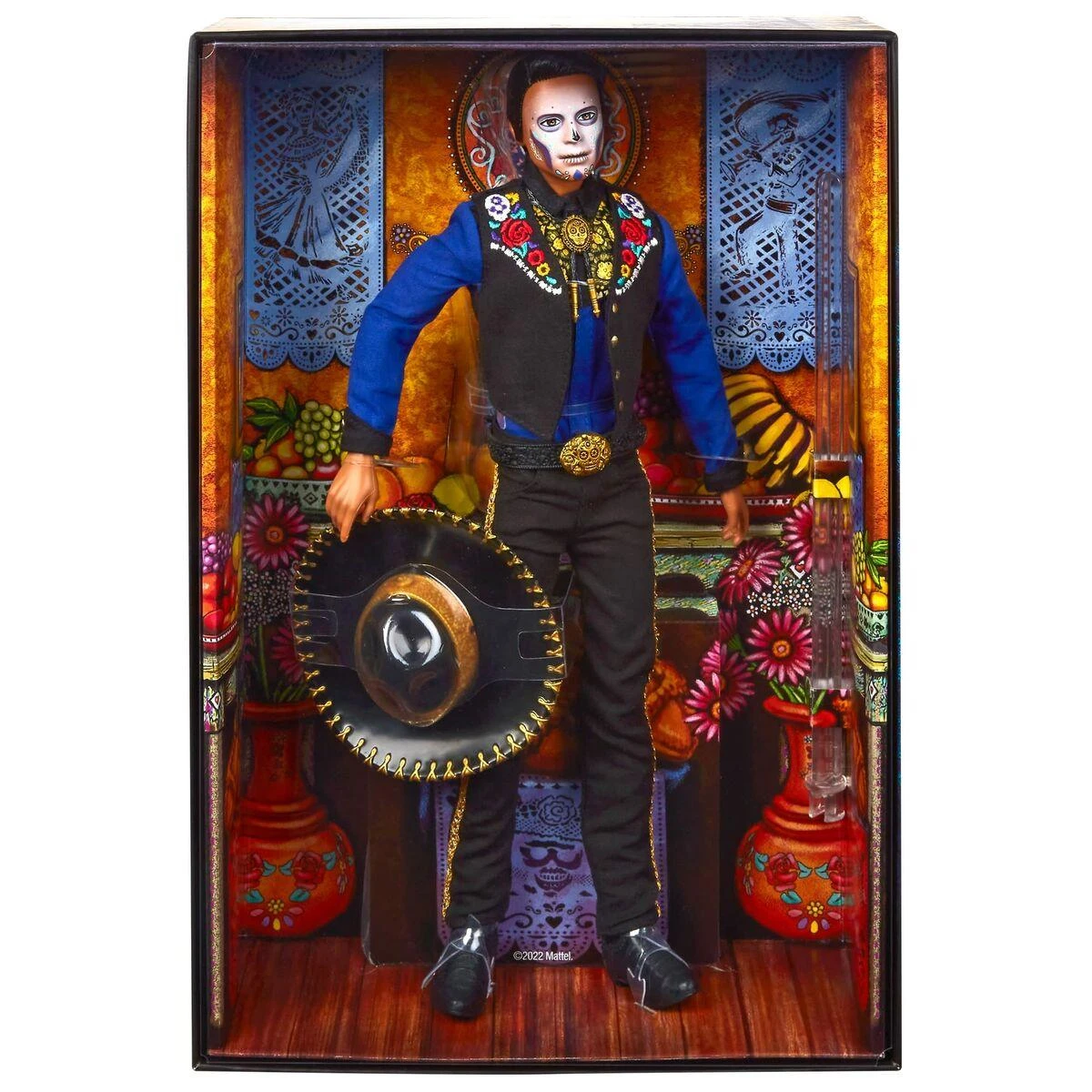 Mattel Barbie Barbie DIA DE MUERTOS 2022 Ken Collectible Doll (HBY10)