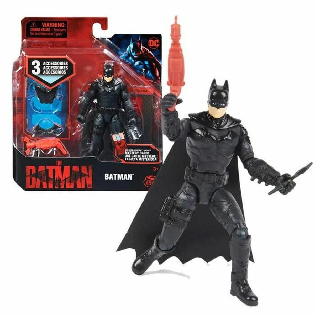 Spin Master BATMAN 4'' figūrėlė su aksesuarais, 6061619