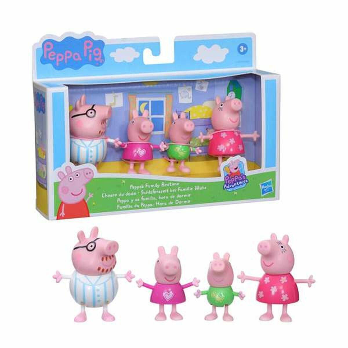 Hasbro 4 figūrėlių rinkinys PEPPA, Peppa šeima F2190