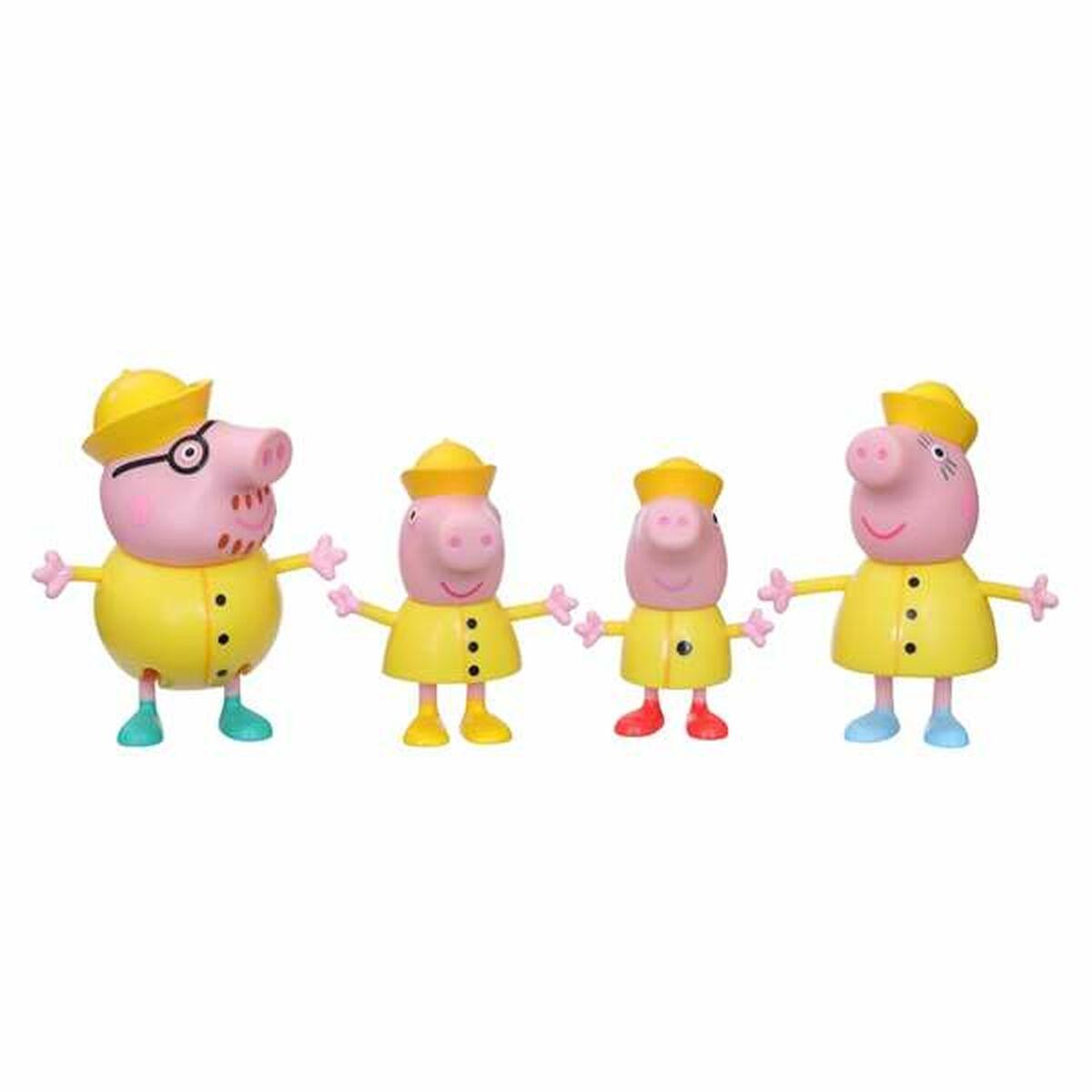 Hasbro 4 figūrėlių rinkinys PEPPA, Peppa šeima F2190