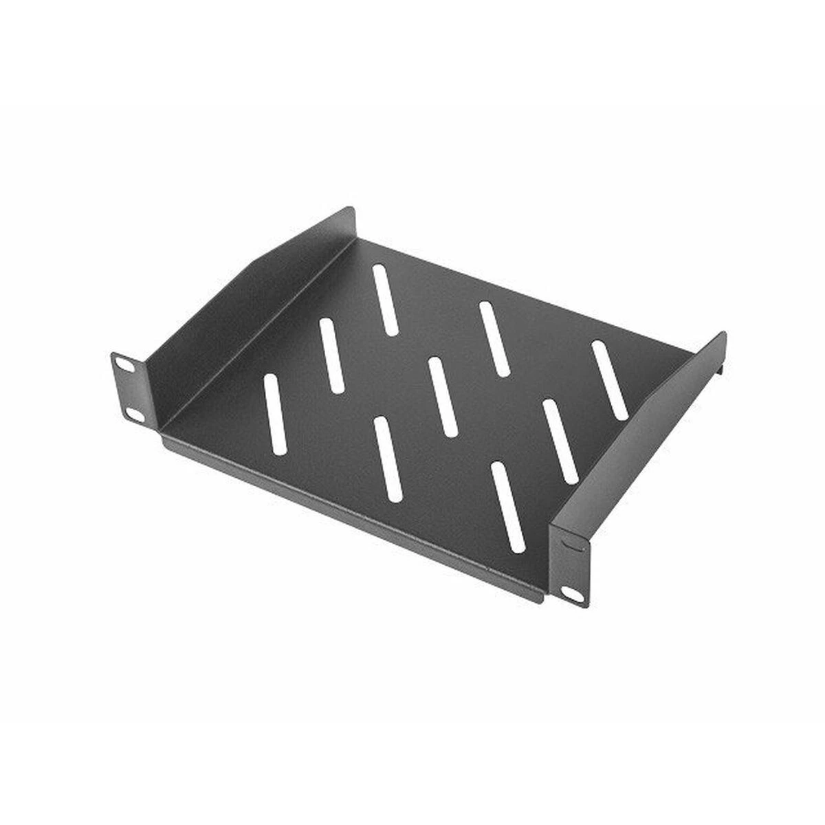LANBERG AK-1012-B fiksuota lentyna 10 310mm 1U/254x180mm maks. apkrova iki 20kg juodas
