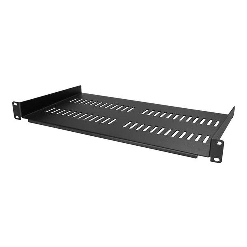 StarTech 19'' 1U lentyna Juoda (CABSHELFV1U)