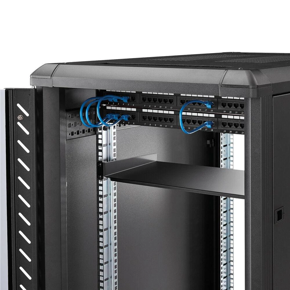 StarTech lentyna 10'' 1U Juoda (CABSHELF1U10)