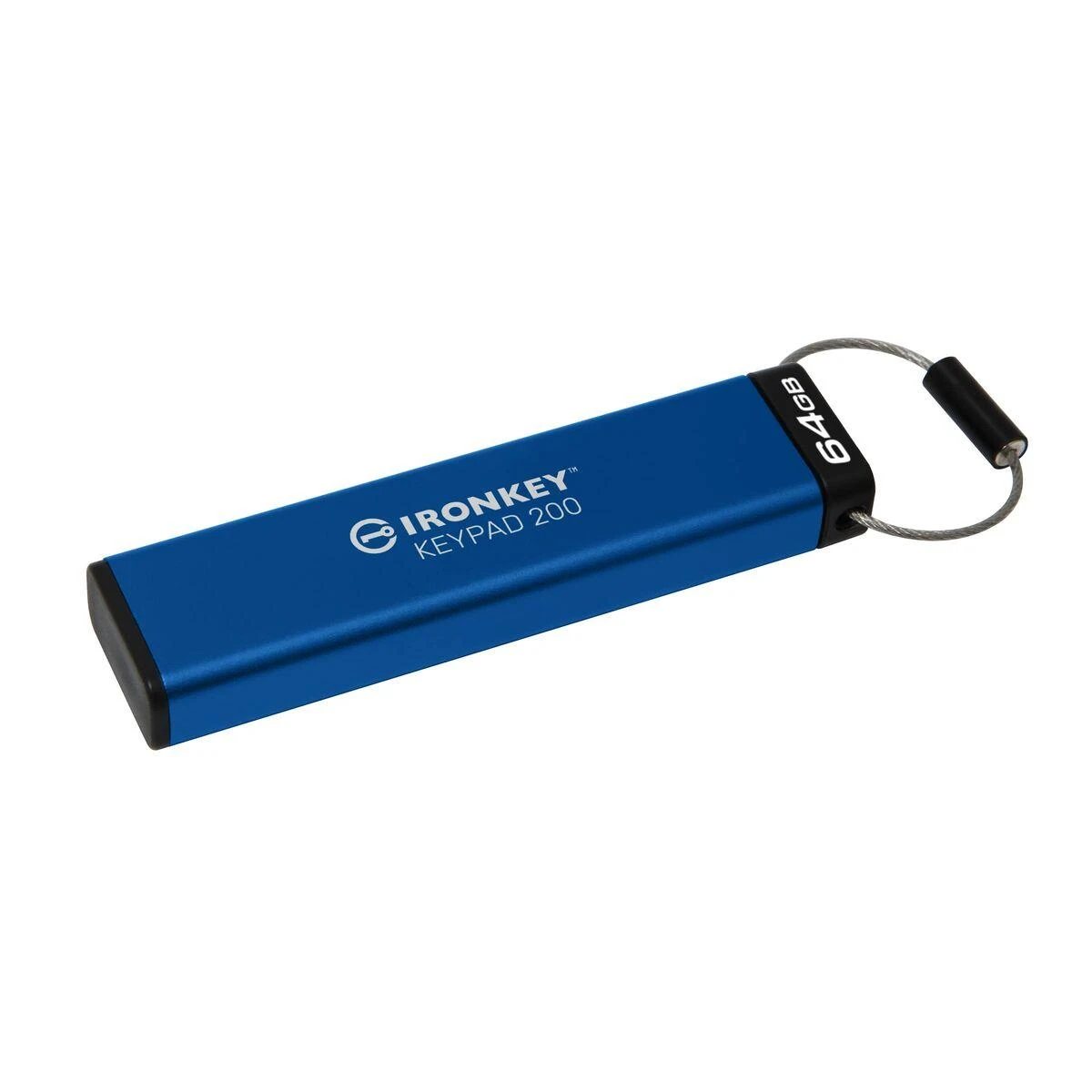 „Kingston IronKey“ klaviatūra 200 64 GB, USB 3.0, AES šifruota