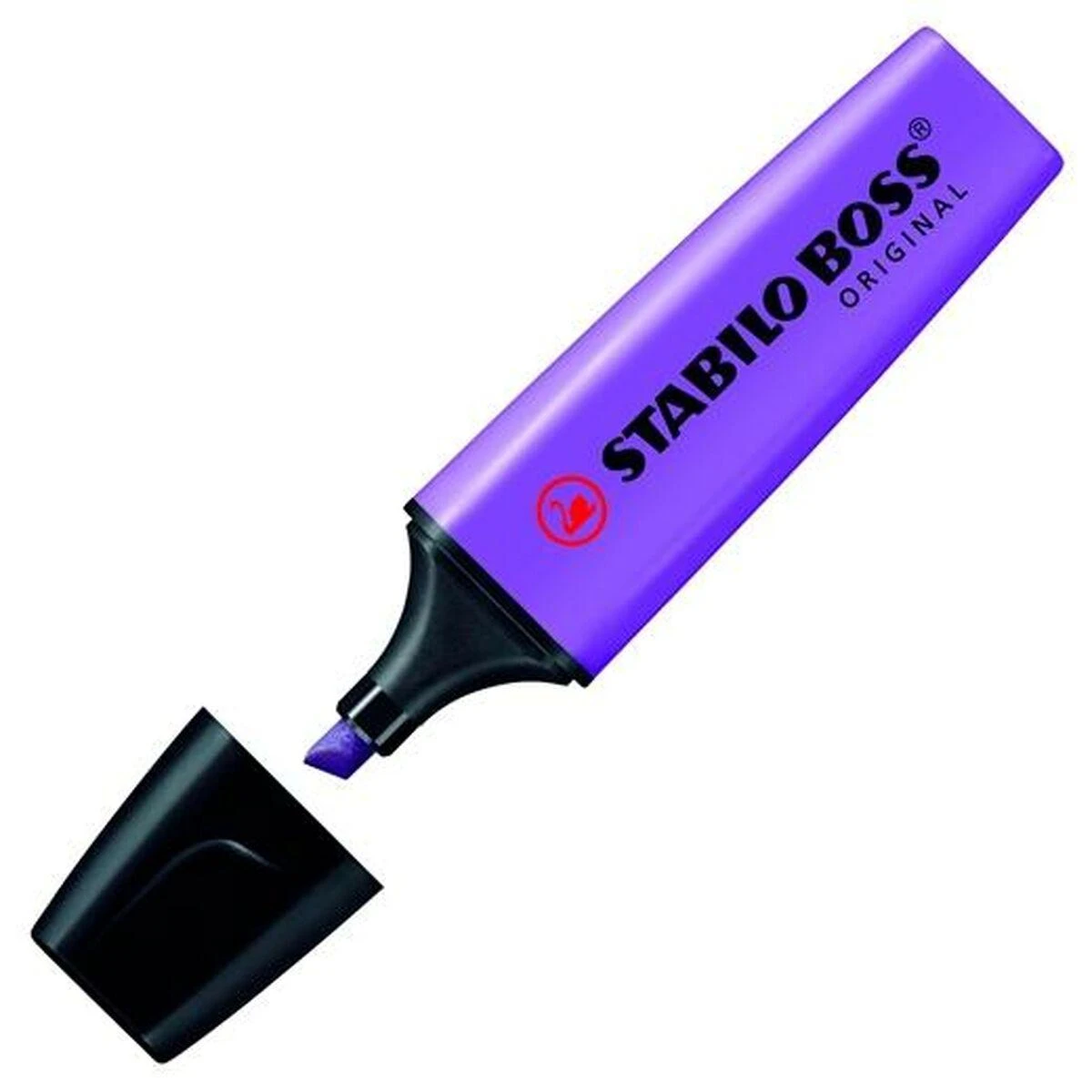 Fluorescencinis žymeklis Stabilo Boss Violetinė 10 vnt.