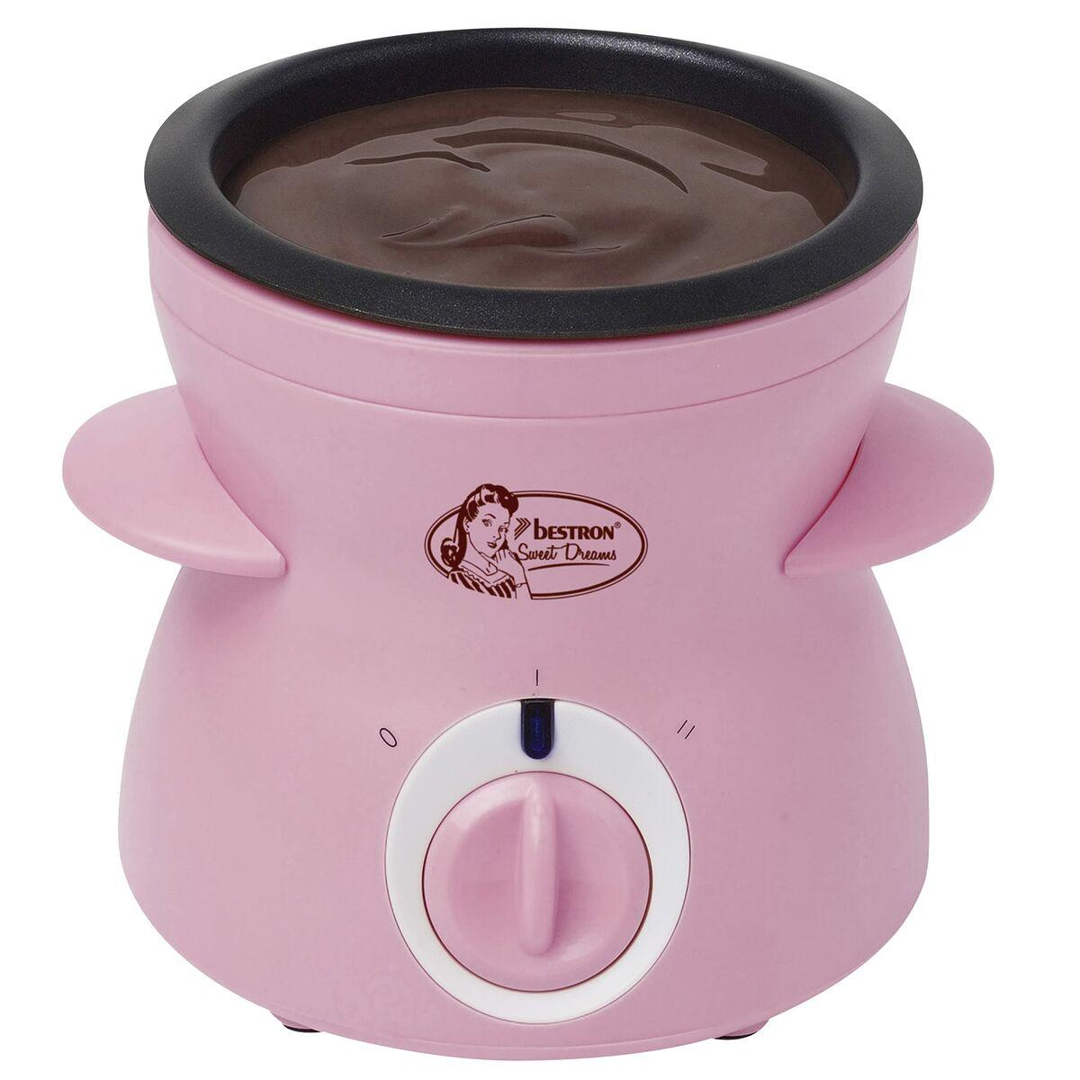 Bestron šokolado fondiu aparatas 25 W, 0,3 l, rožinis DCM043P