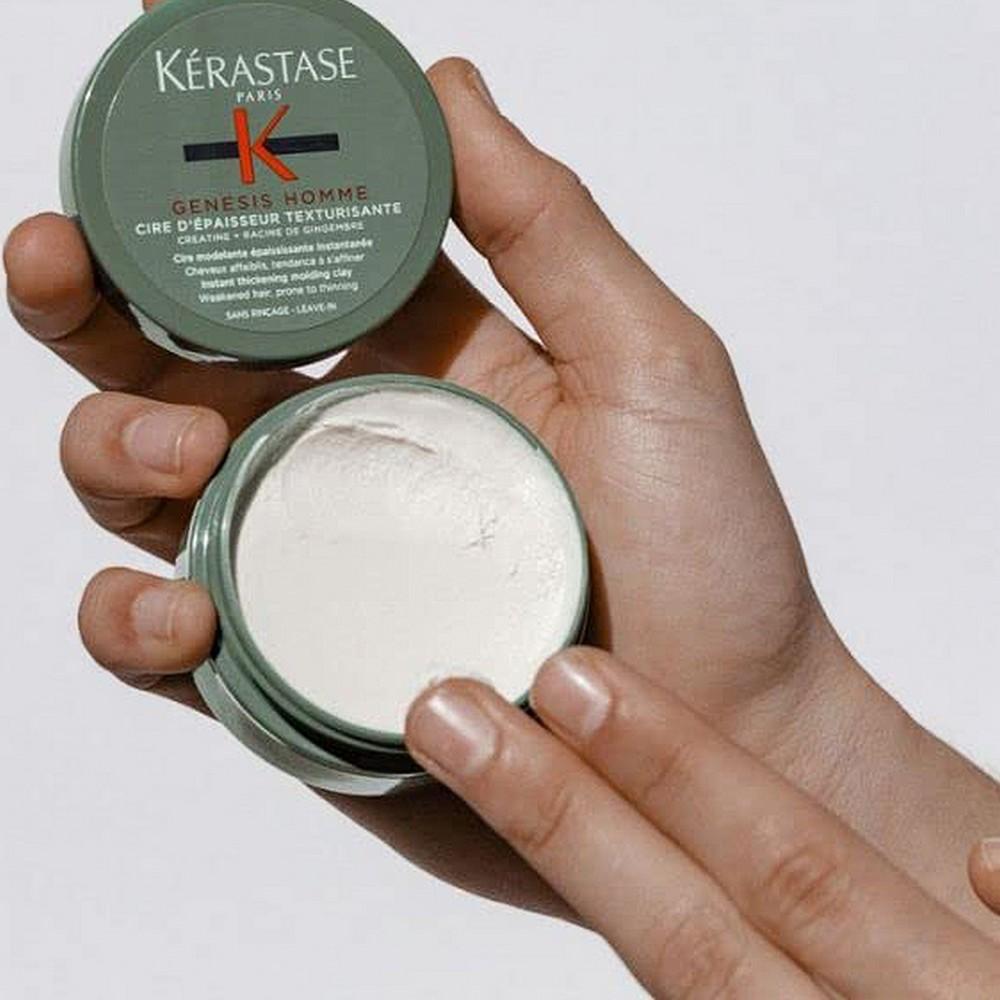 Kérastase Genesis Homme Cire D'Épaisseur Texturisante plaukų modeliavimo pasta vyrams, 75 ml