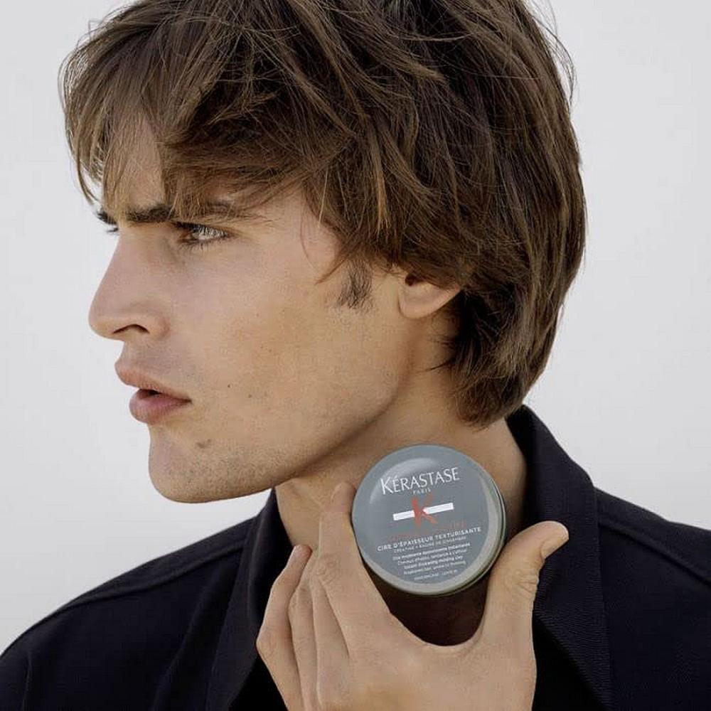 Kérastase Genesis Homme Cire D'Épaisseur Texturisante plaukų modeliavimo pasta vyrams, 75 ml