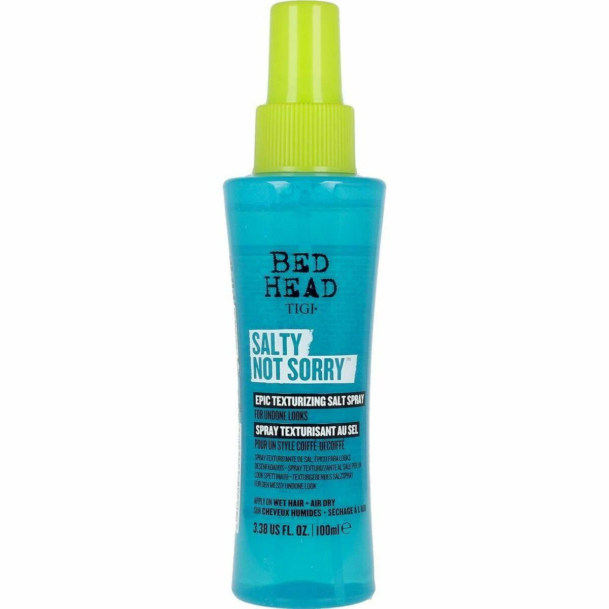 Tigi Bed Head Salty Not Sorry Purškiklis purškiklis plaukams su jūros druska, 100 ml