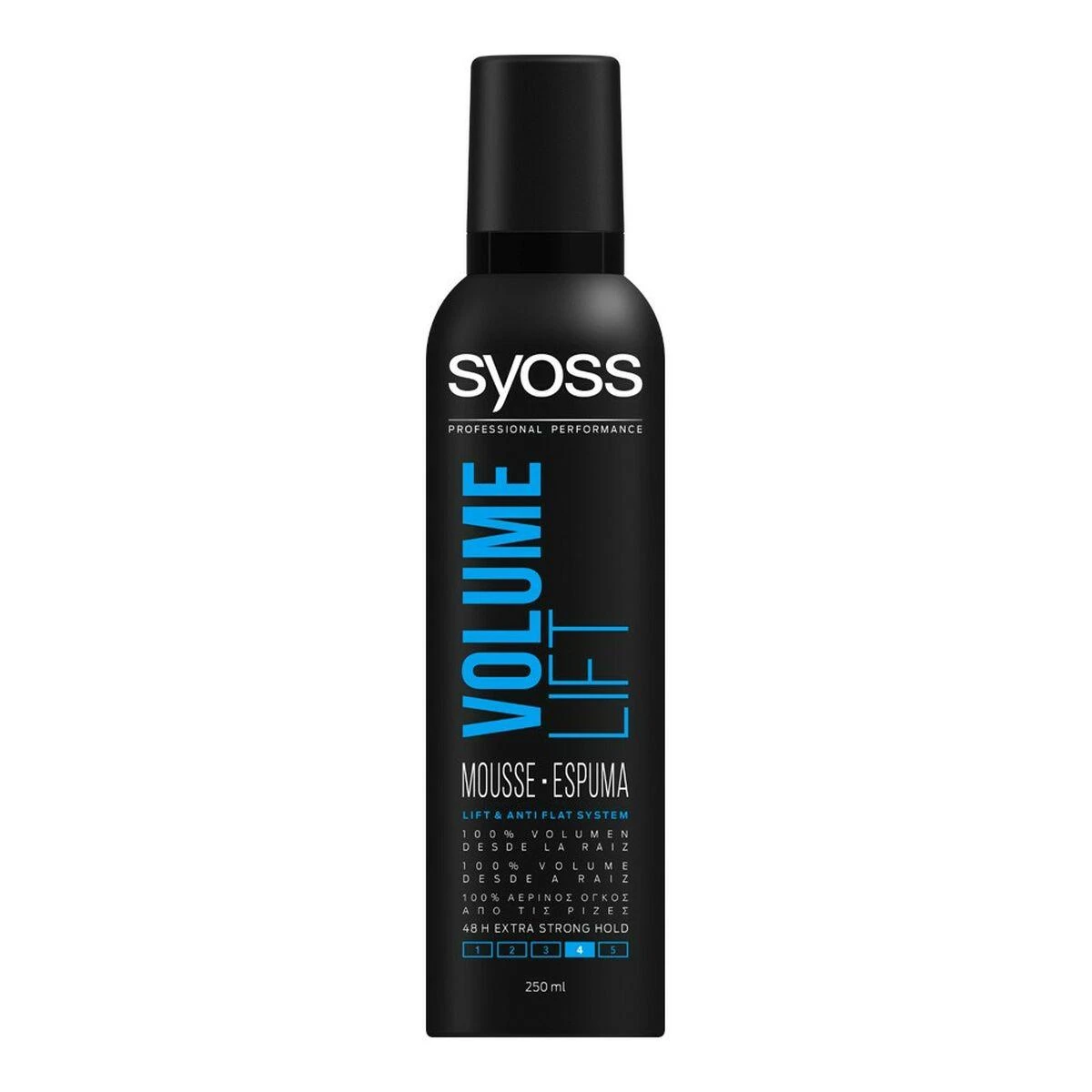 "Syoss" plaukų putų sistema "Volume Lift Anti Flat System" 250ml