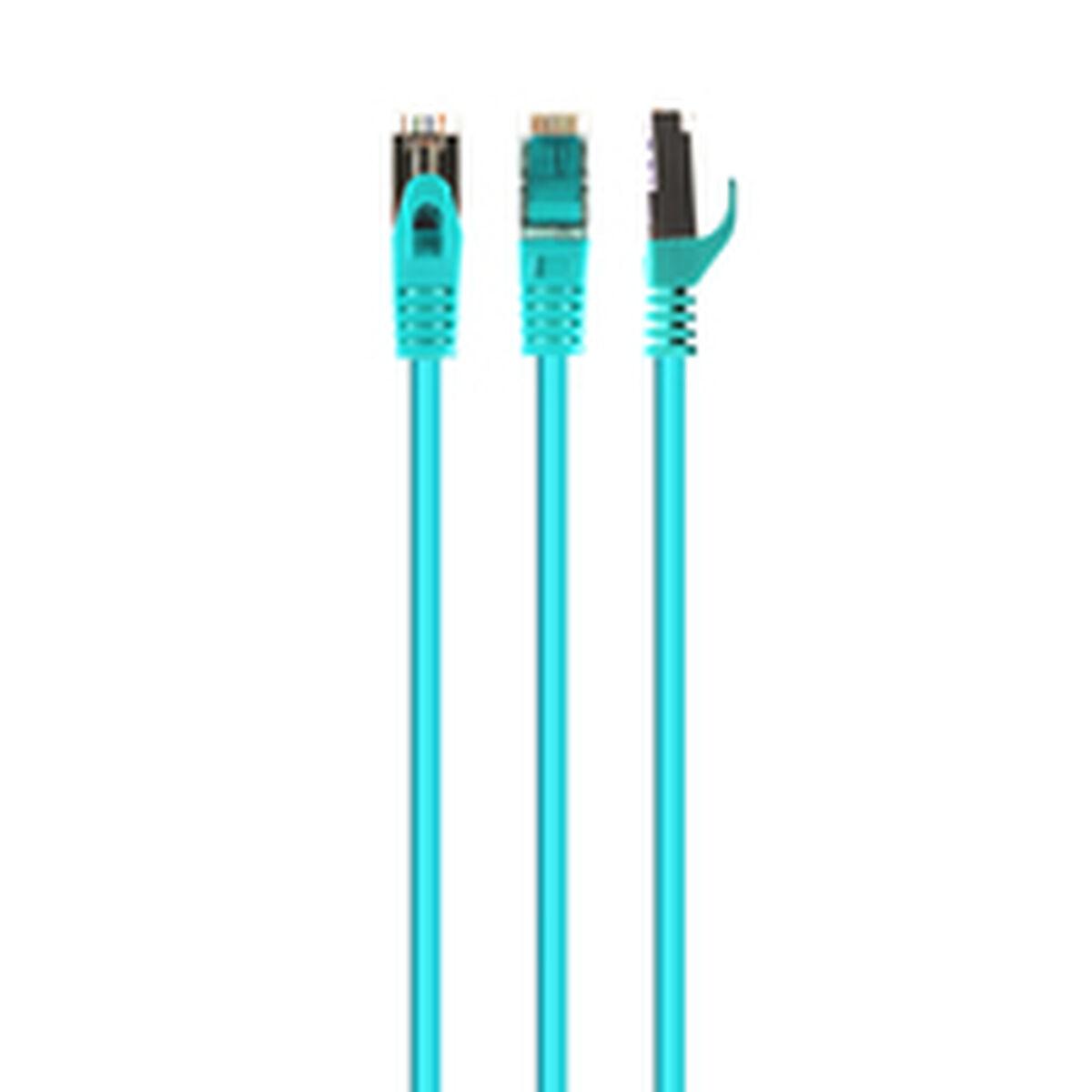 GEMBIRD PP6A-LSZHCU-G-1M Gembird patchcord RJ45, kat. 6A,SFTP, LSZH, 1m, žalias