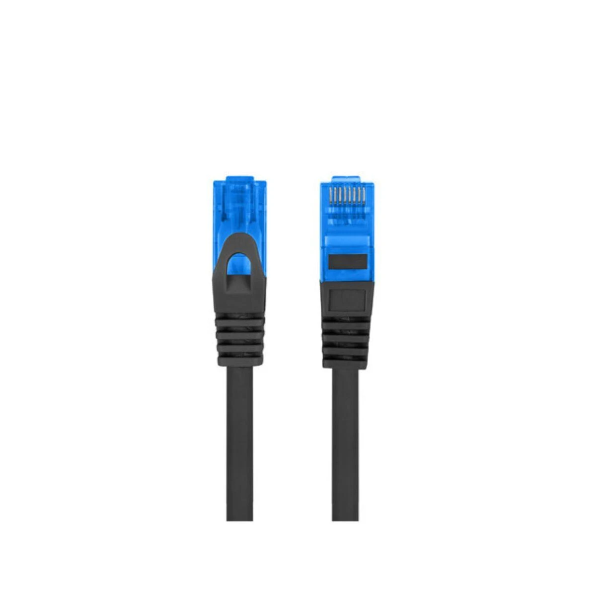 LANBERG patchcord cat.6A FTP LSZH CCA 1m juodas
