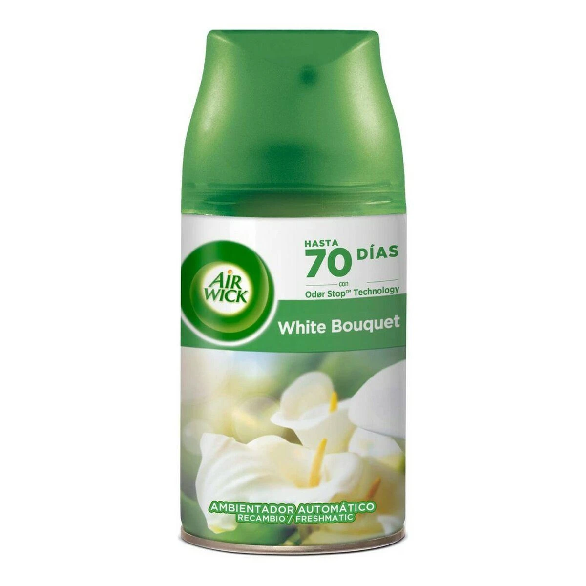 „Air-Wick Freshmatic“ oro gaiviklio papildymas, baltas, 250 ml
