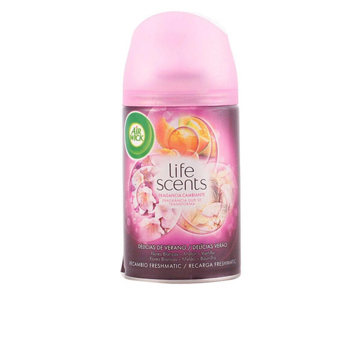 Air Wick Įnašas į oro gaivintuvą Freshmatic DUPLO Delicias de Verano Air Wick Life Scents Delicias del Verano (250 ml) (1 uds)