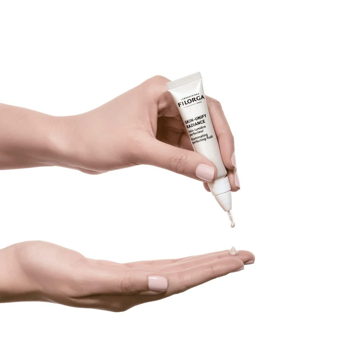 „Filorga Skin-Unify Radiance Radiance Care Illuminating Perfecting Fluid“ veido odos korekcinis skystis 15 ml