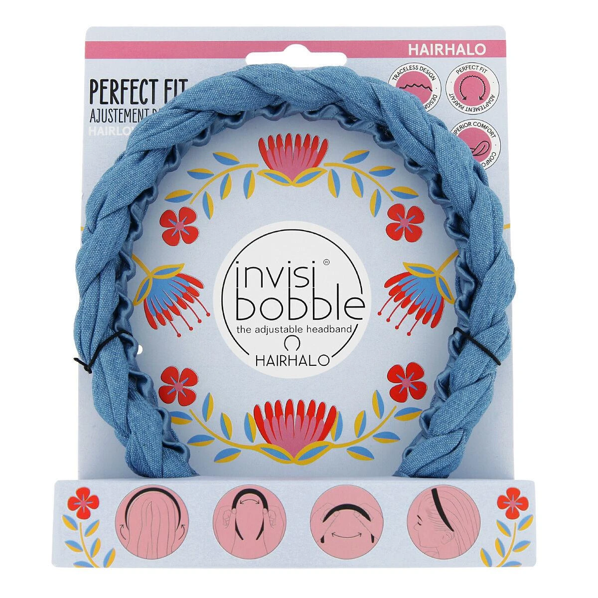 Lankelis plaukams Invisibobble Hairhalo Margarita Bonita, limituotas leidimas