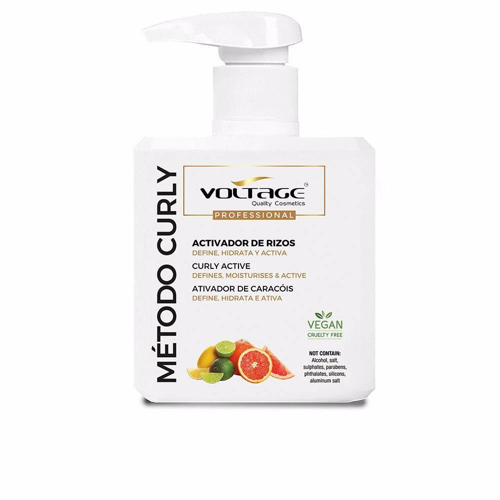 Voltage Cosmetics Voltage Prof Defined Curl Activator Kreminė gelinė plaukų priežiūros priemonė garbanotiem plaukam 500ml