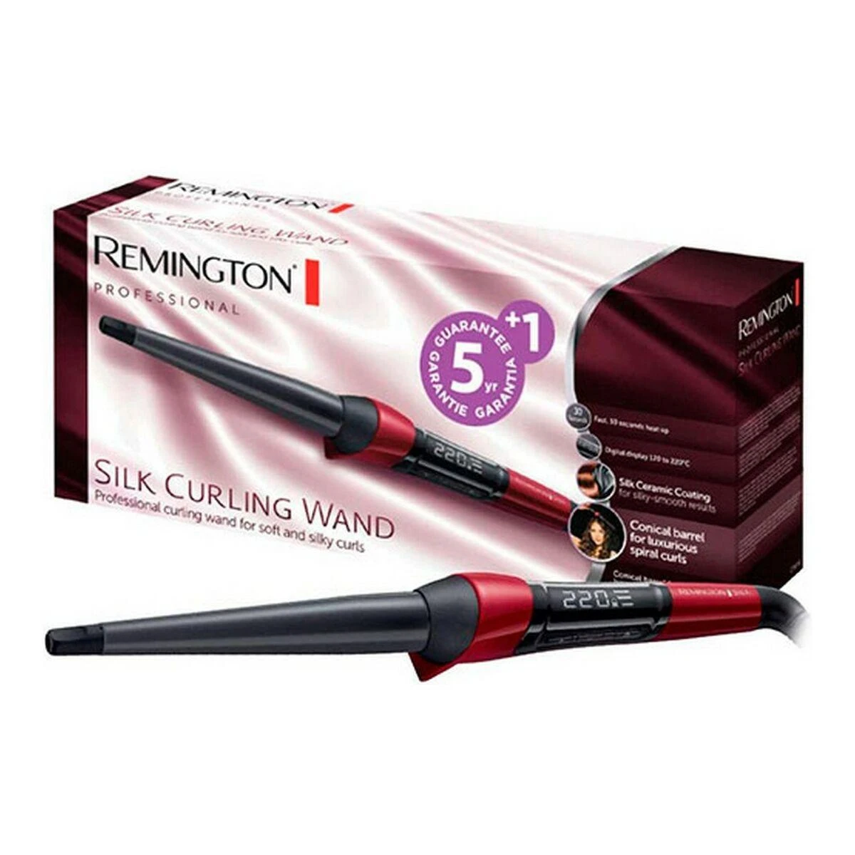Remington CI96W1 Garbanojimo lazdelė Šiltas Juoda, Raudona 3 m