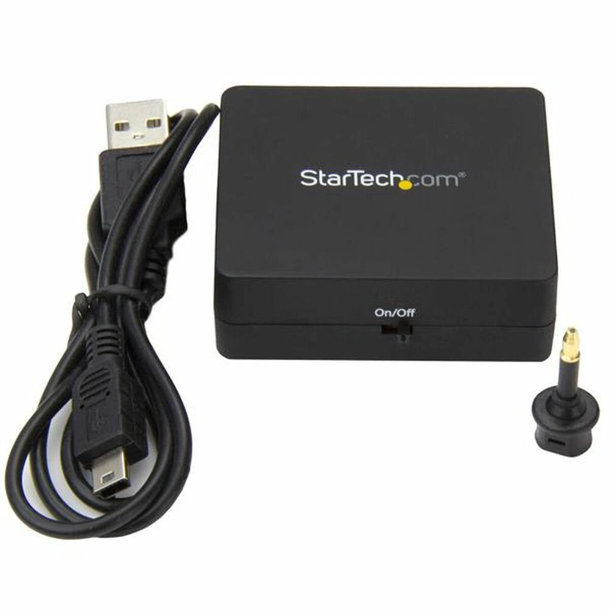 Adapteris AV StarTech HDMI - HDMI + 3,5 mm lizdas, juodas (HD2A)