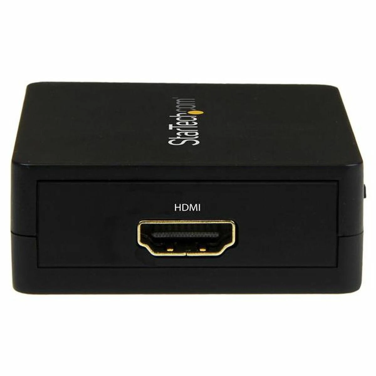 Adapteris AV StarTech HDMI - HDMI + 3,5 mm lizdas, juodas (HD2A)