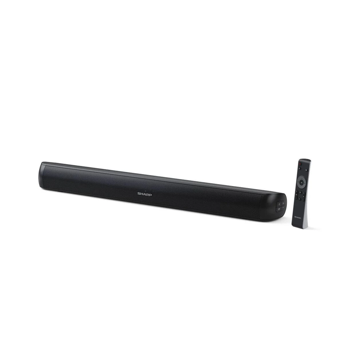 Namų kino sistema Sharp HT-SB107 2.0 Compact Soundbar televizoriui iki 32", HDMI ARC/CEC, Aux-in, Optinis, Bluetooth, 65cm, Blizgus Juodas | Sharp | Taip | Soundbar garsiakalbis | HT-SB107 | Blizgus Juodas | Ne | USB prievadas | AUX in |. Belaidė jungtis
