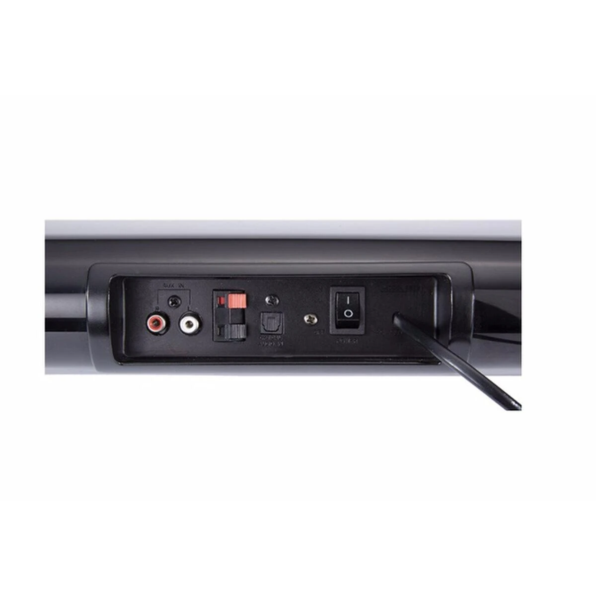 Namų kino sistema Thomson BT Sound Bar Su laidiniu žemųjų dažnių garsiakalbiu Juodas