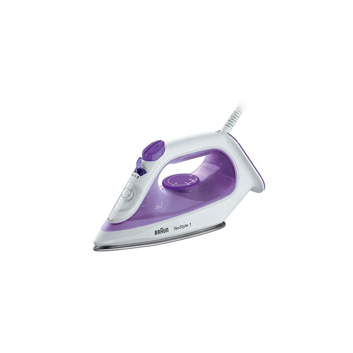 Oral-B BRAUN TexStyle 1 Garų lygintuvas SI 1080 VI, Violet/baltas